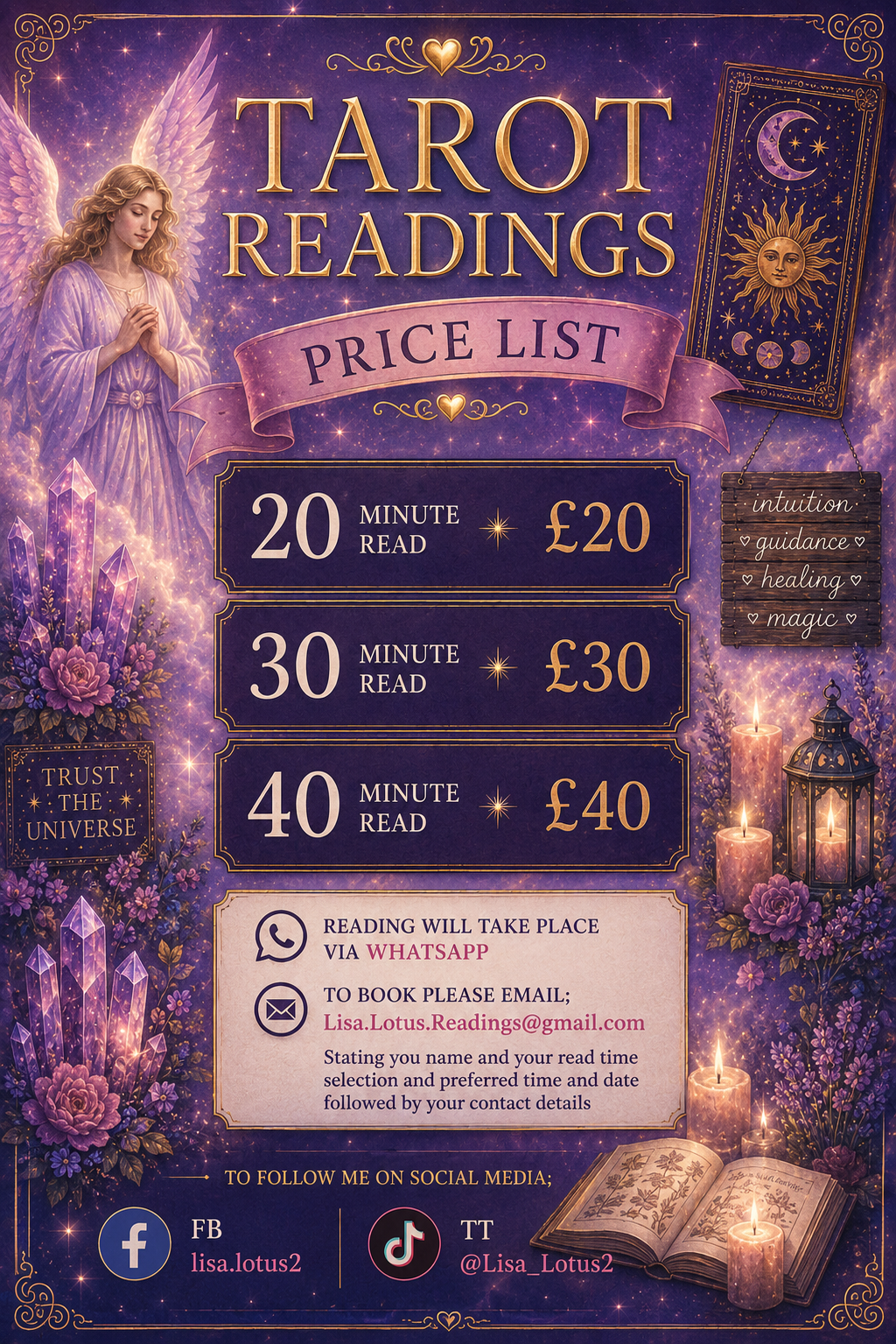 Tarot prices